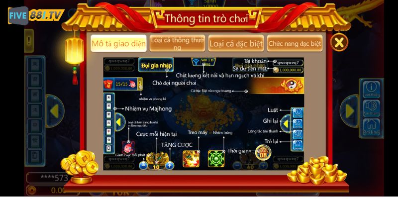 Luật và thông tin cơ bản của game bắn Nàng Tiên Cá